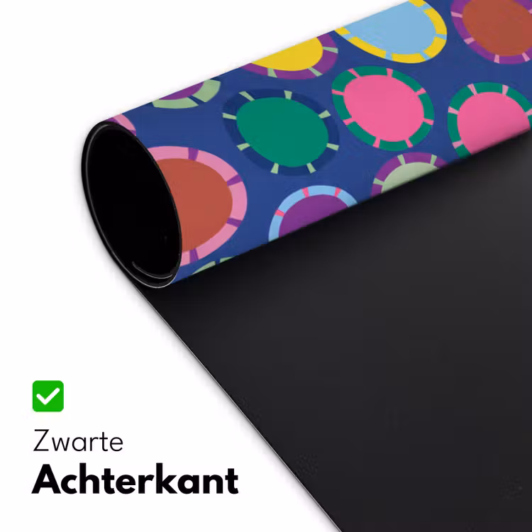 Bureau onderlegger - Patroon - Cirkels - Abstract - Kleurrijk — 5