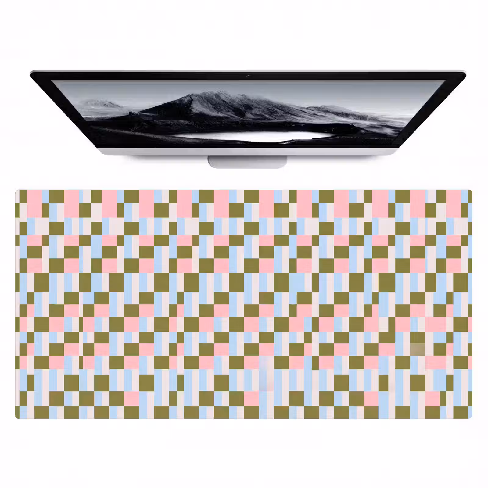 Bureau onderlegger - Patroon - Geometrisch - Abstract - Kleurrijk - Modern — 1