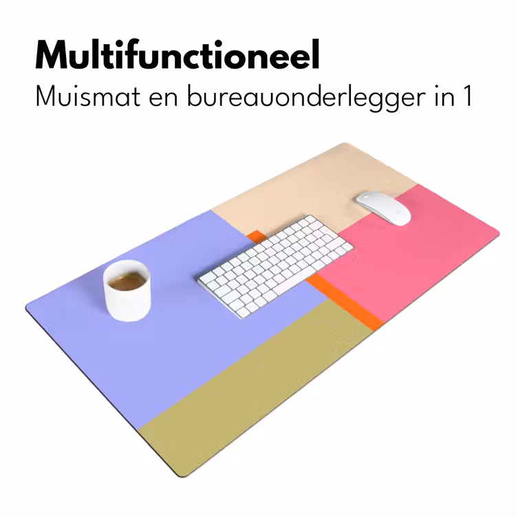 Bureau onderlegger - Abstract - Geometrie - Kunst - Modern - Kleurrijk — 7