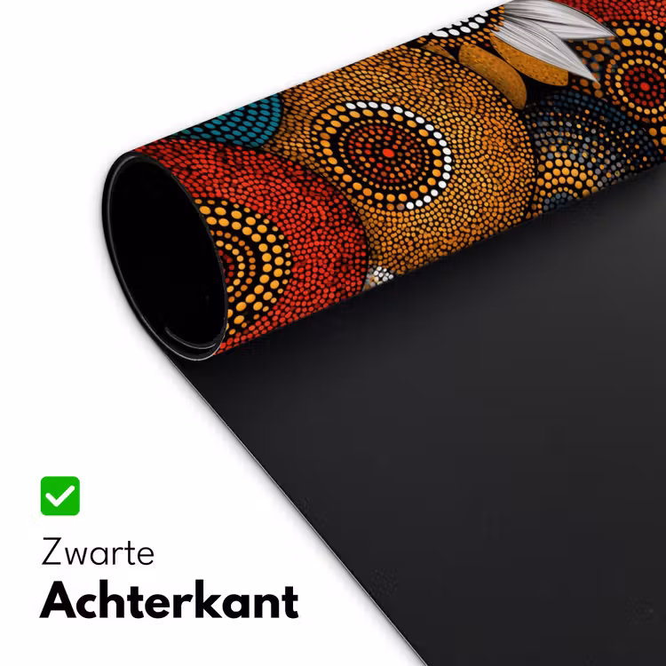 Bureau onderlegger - Kleurrijk - Aboriginal - Dot Painting - Botanisch - Patroon — 5