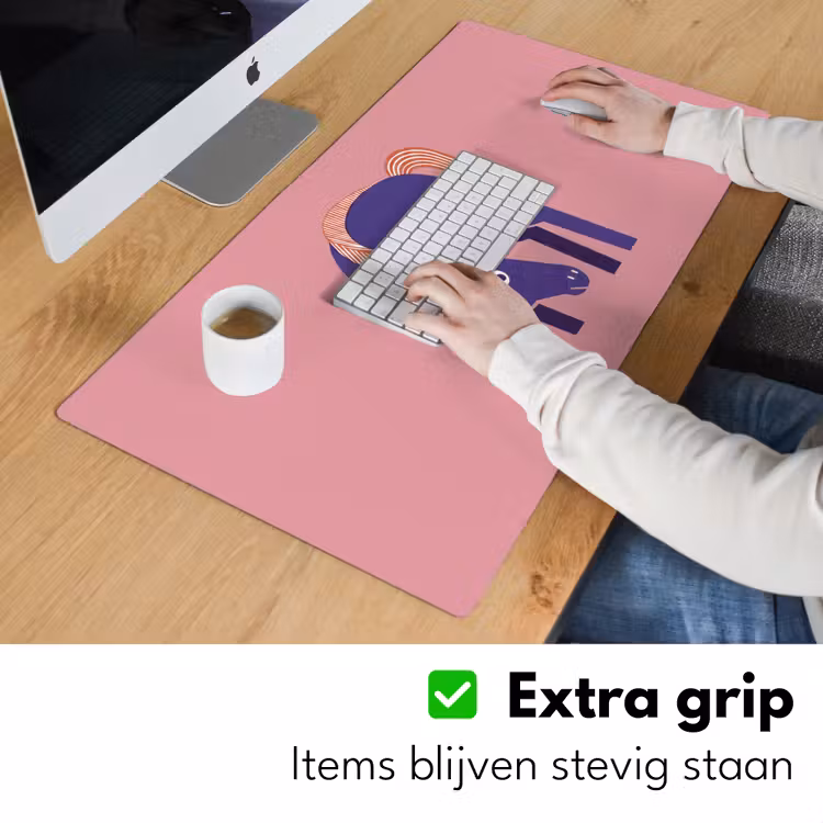 Bureau onderlegger - Paard - Abstract - Dieren - Modern - Blauw — 6