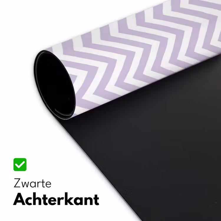 Bureau onderlegger - Lila - Geometrisch - Chevron - Zigzag - Patroon — 5