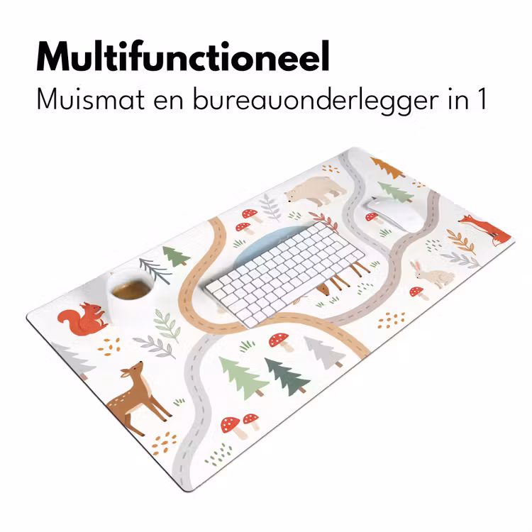 Bureau onderlegger - Dieren - Bos - Illustratie — 7