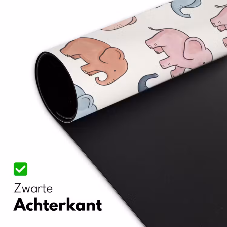 Bureau onderlegger - Dieren - Patroon - Kinderkamer - Pastel - Speels — 5