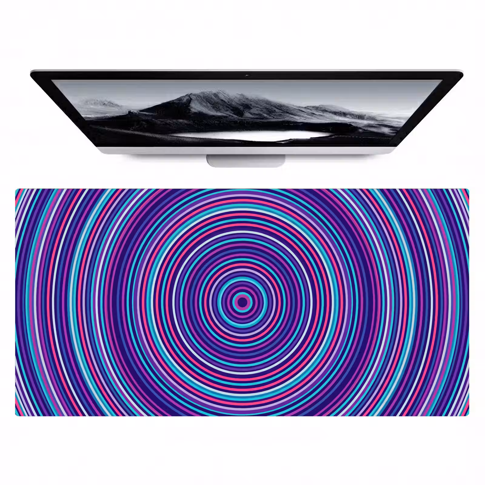 Bureau onderlegger - Abstract - Cirkels - Kleurrijk — 1