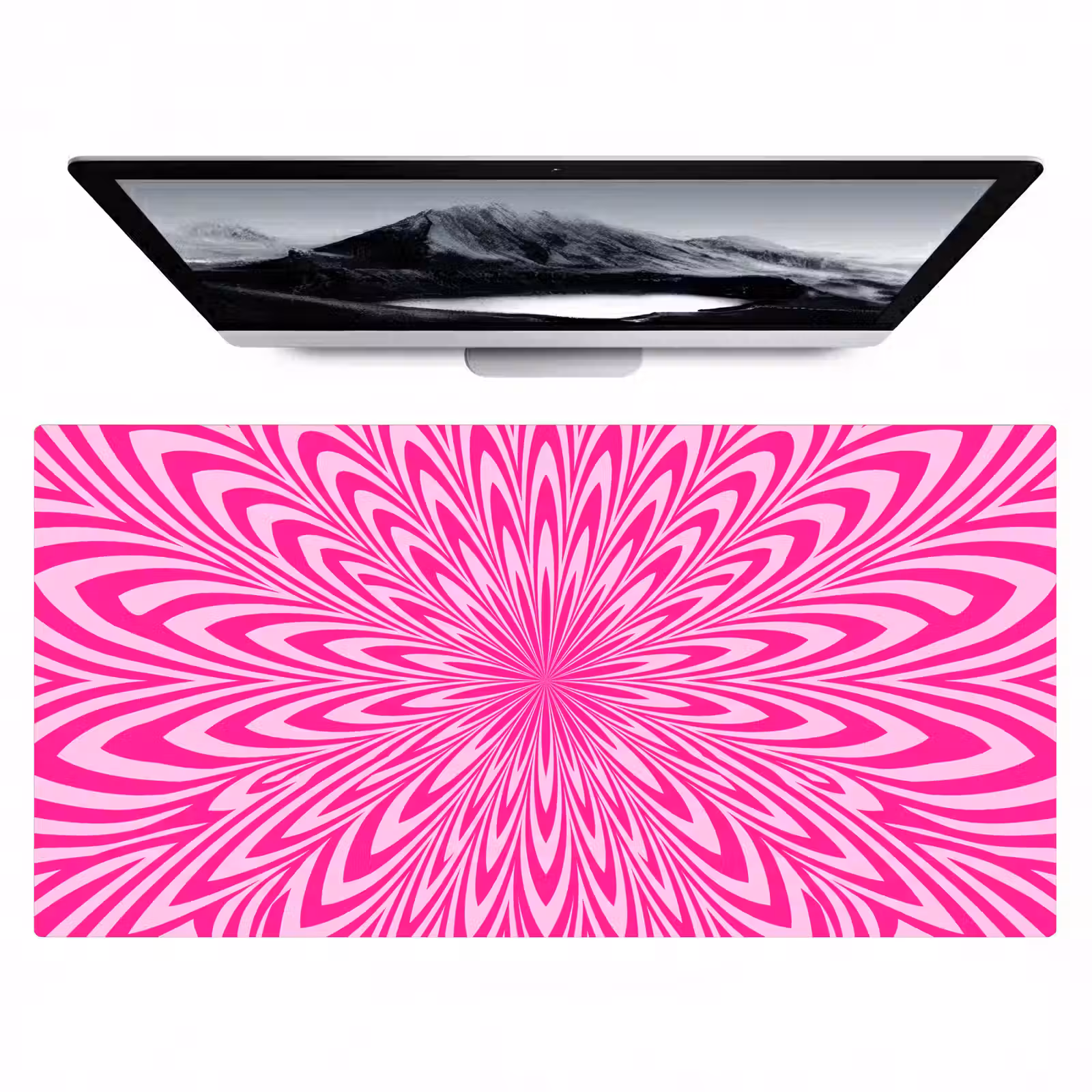 Bureau onderlegger - Patroon - Optisch - Roze — 1