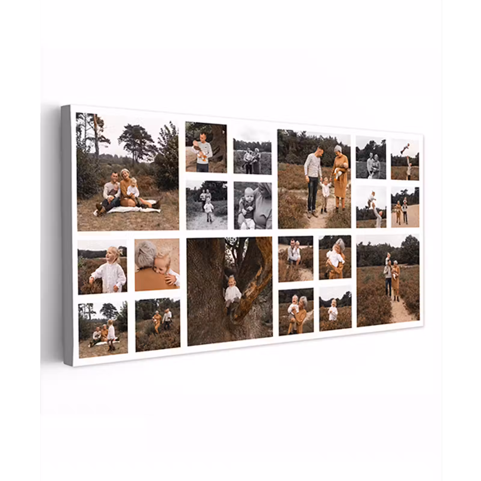 Canvas collage - Liggend - 20 foto's — 1