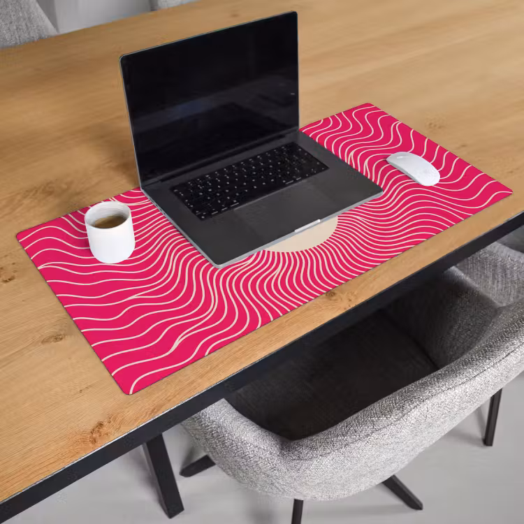 Bureau onderlegger - Abstract - Patroon - Roze — 3
