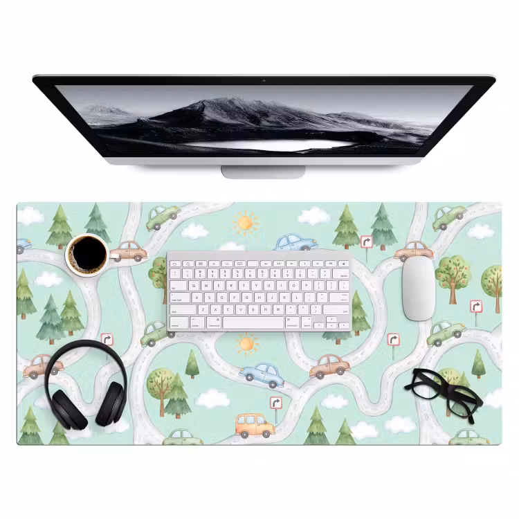 Bureau onderlegger - Auto - Weg - Patroon — 4