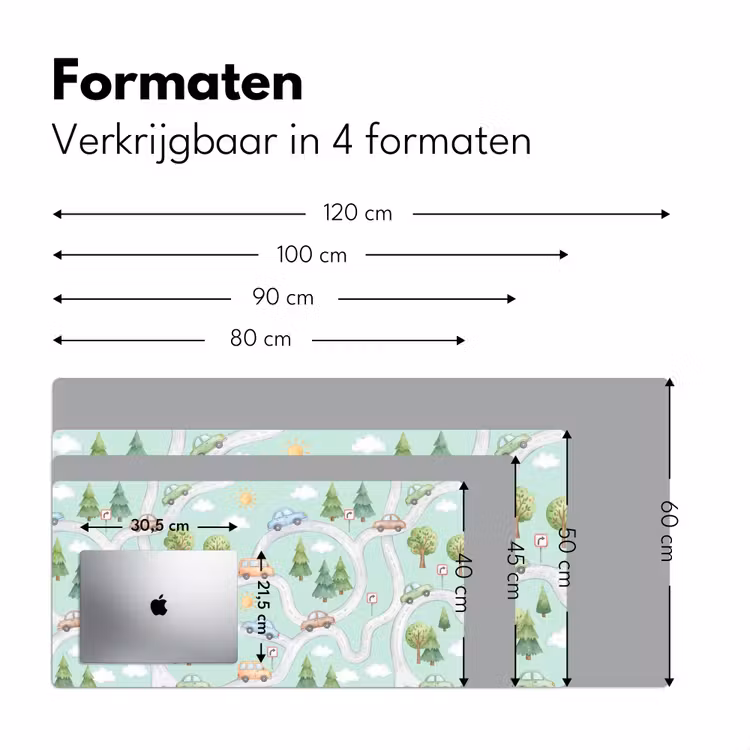 Bureau onderlegger - Auto - Weg - Patroon — 8