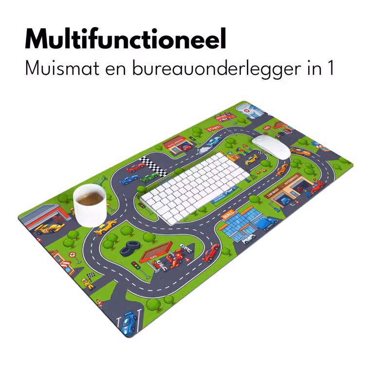 Bureau onderlegger - Circuit - Auto - Cartoon — 7