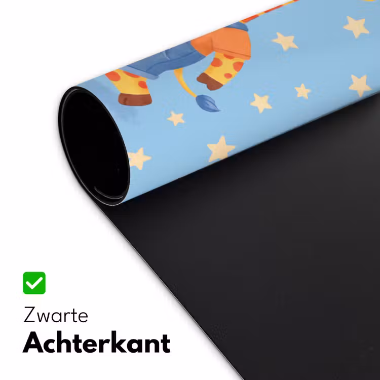 Bureau onderlegger - Dieren - Giraffe - Ballon - Feest - Kinderkamer — 5