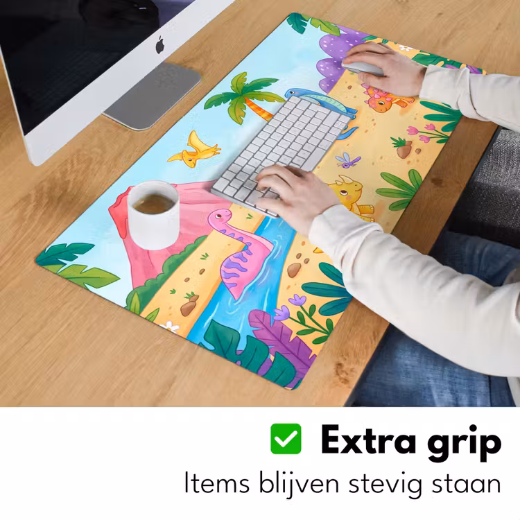 Bureau onderlegger - Dinosaurus - Jungle - Illustratie — 6