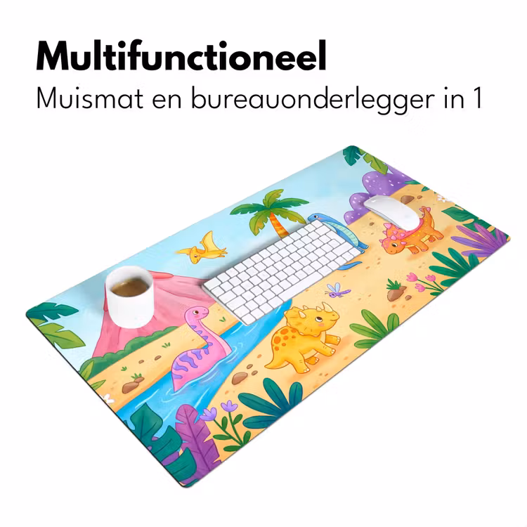 Bureau onderlegger - Dinosaurus - Jungle - Illustratie — 7