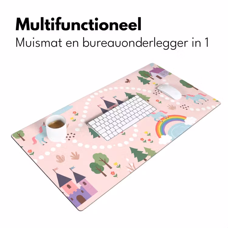 Bureau onderlegger - Eenhoorn - Kasteel - Fantasy — 7