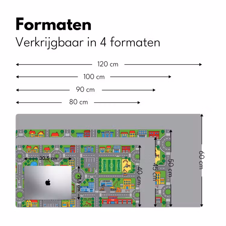 Bureau onderlegger - Gebouwen - Straten - Kinderlijk — 8