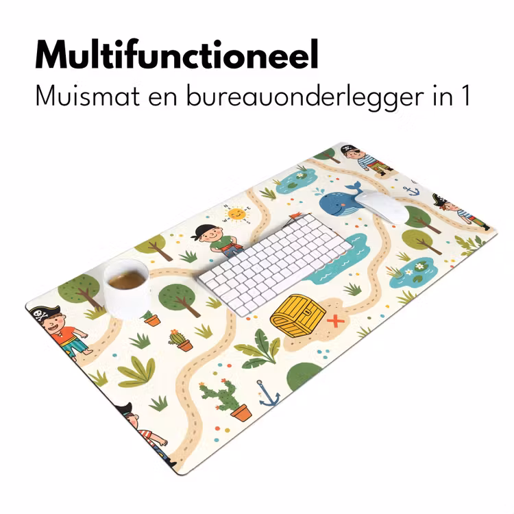 Bureau onderlegger - Kaart - Piraat - Avontuur — 7
