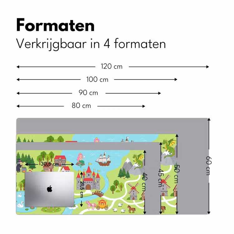 Bureau onderlegger - Kasteel - Fantasie - Cartoon — 8