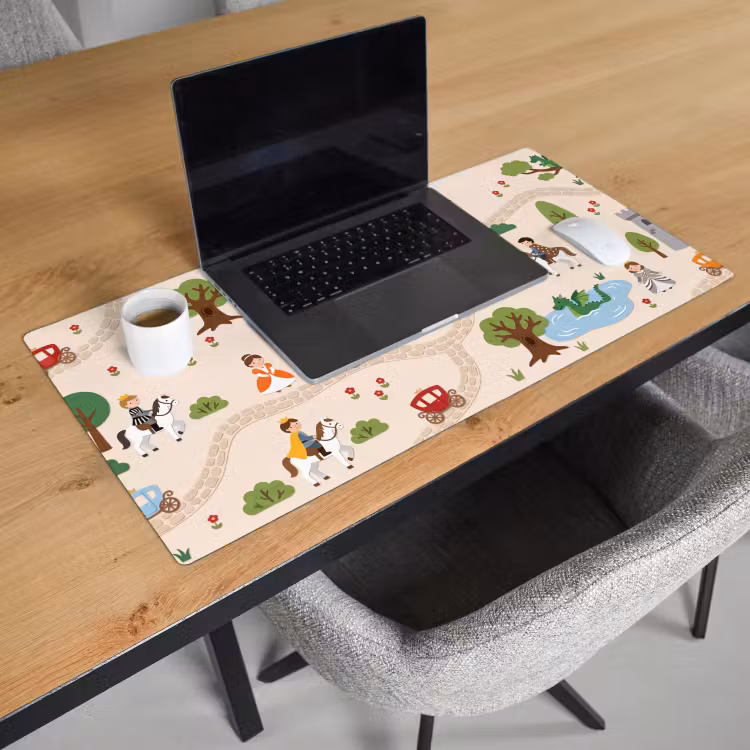 Bureau onderlegger - Kasteel - Sprookje - Kinder — 3