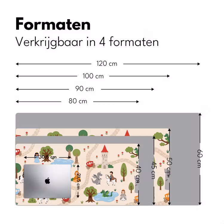 Bureau onderlegger - Kasteel - Sprookje - Kinder — 8
