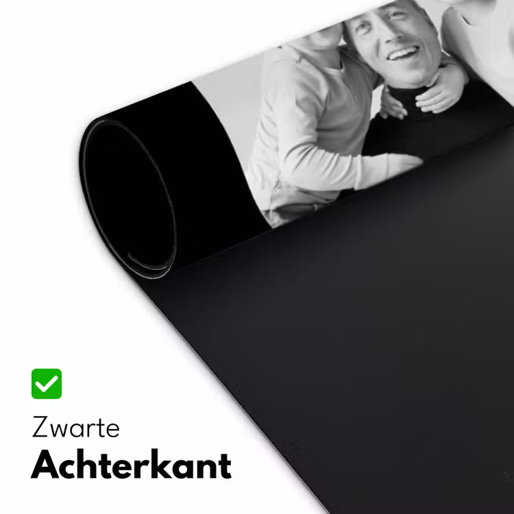 Bureau onderlegger - Rondjes met zwarte achtergrond — 4