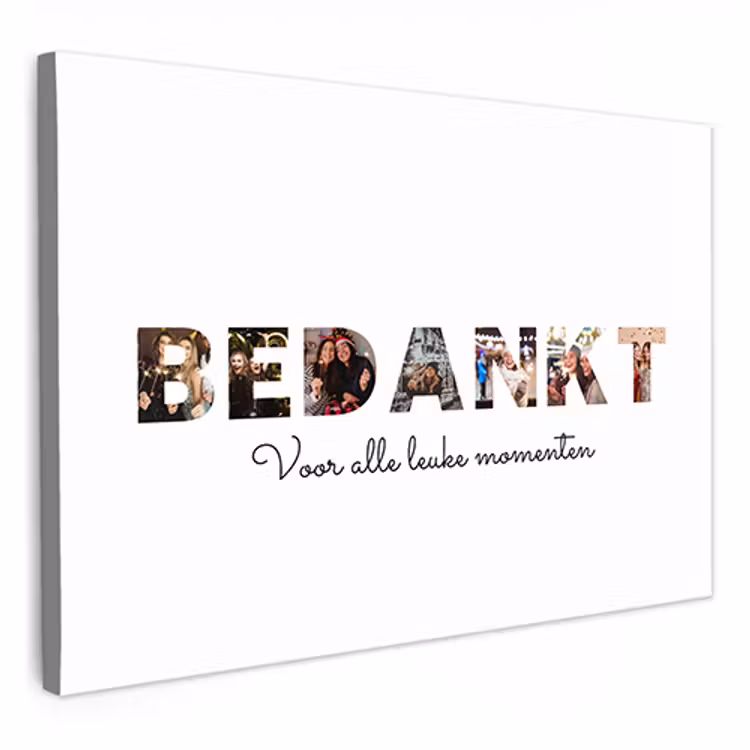 Canvas - Bedankt — 1
