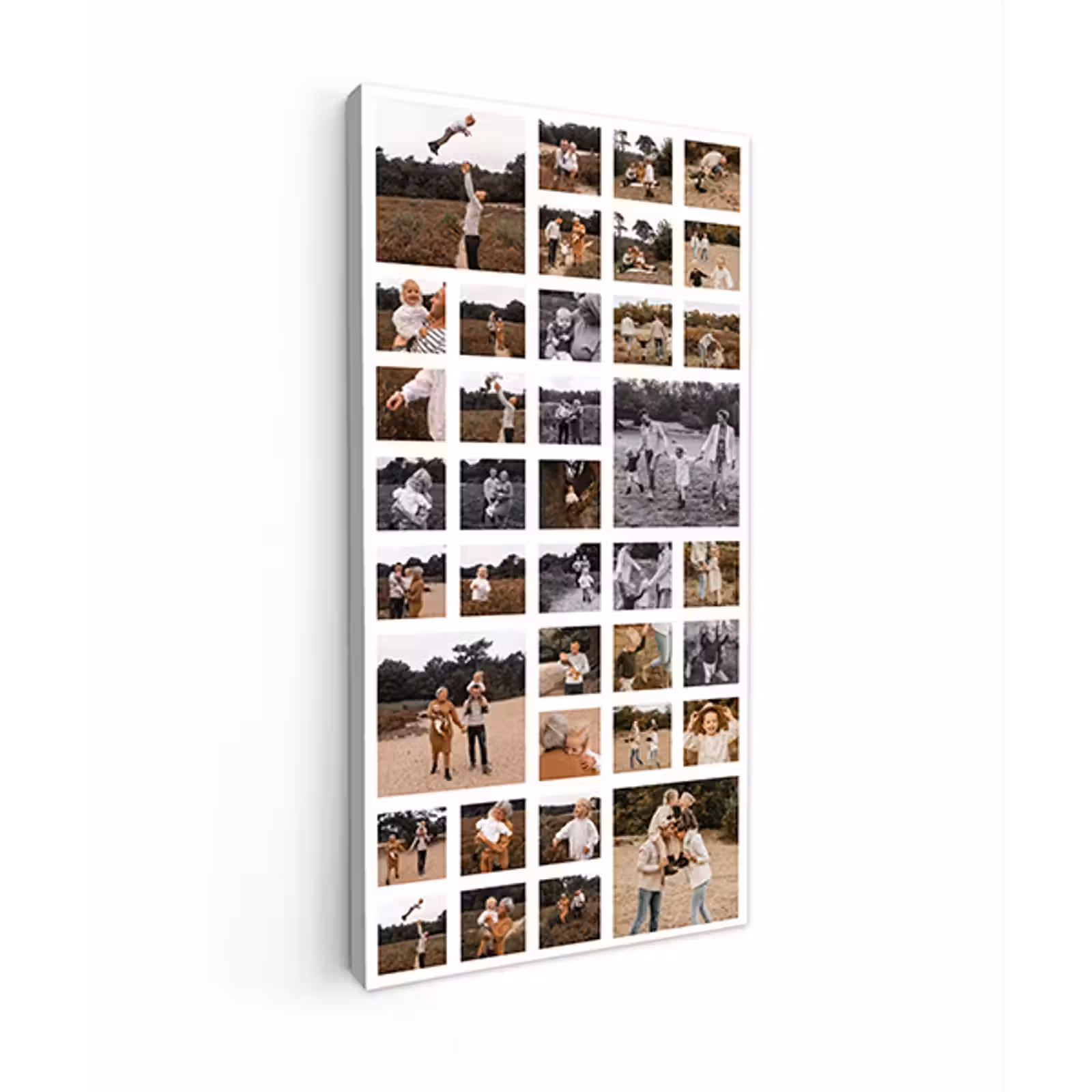 Canvas collage - Staand - 38 foto's — 1