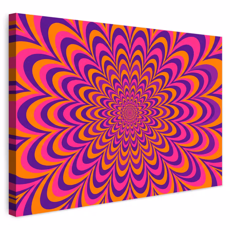 Buiten canvas - Patroon - Optisch - Kleurrijk — 1