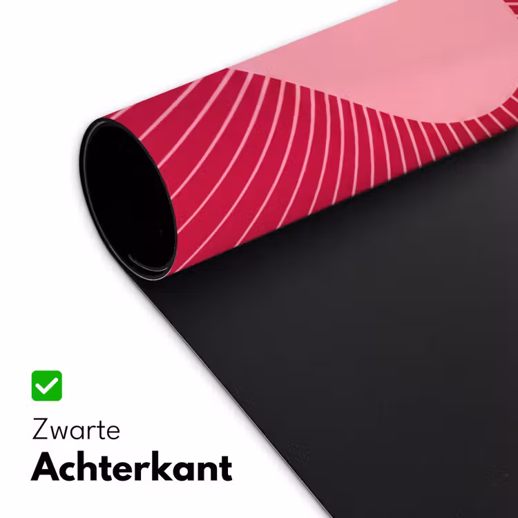 Bureau onderlegger - Hart - Stralen - Liefde - Abstract - Roze — 5