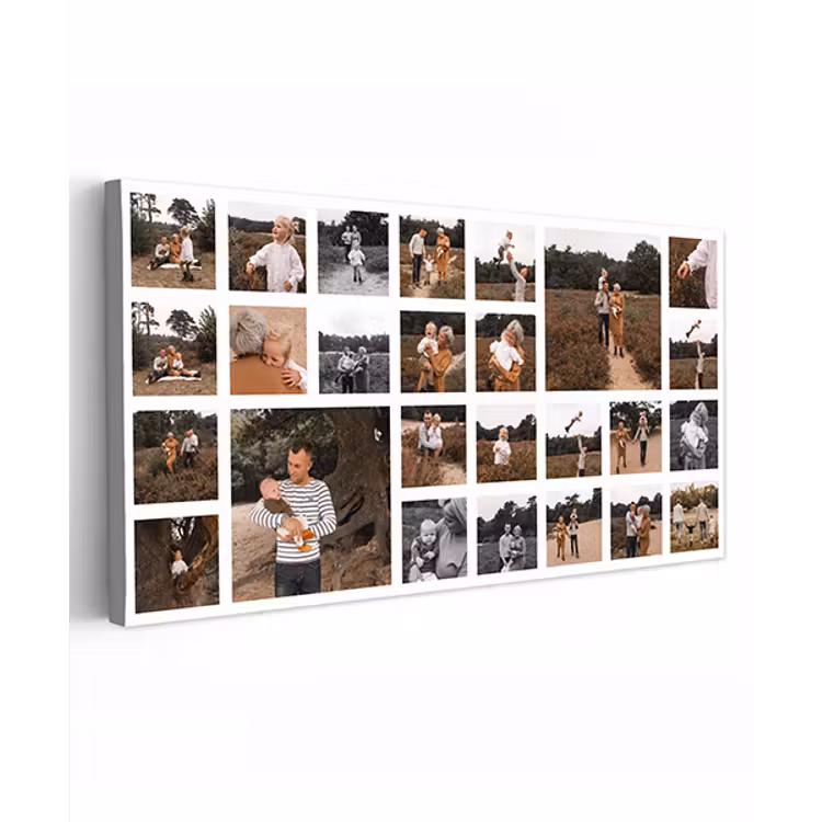 Canvas collage - Liggend - 26 foto's — 1