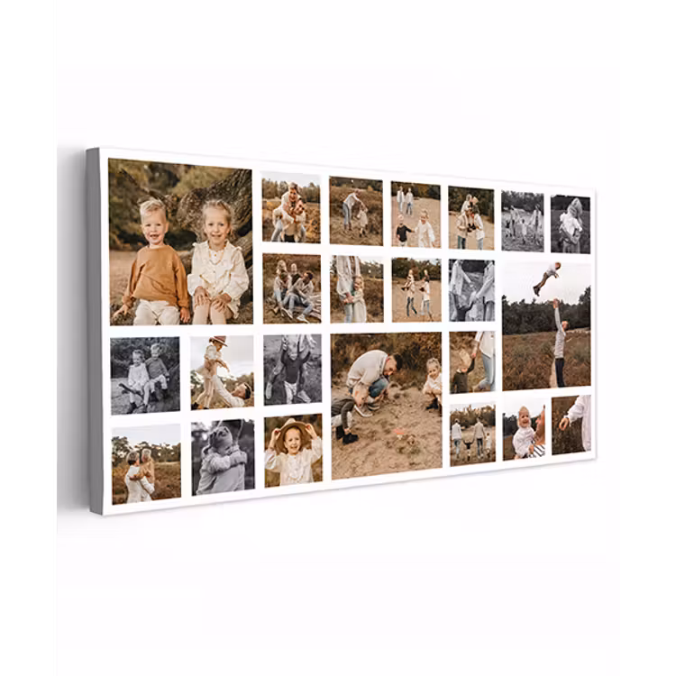 Canvas collage - Liggend - 41 foto's — 1