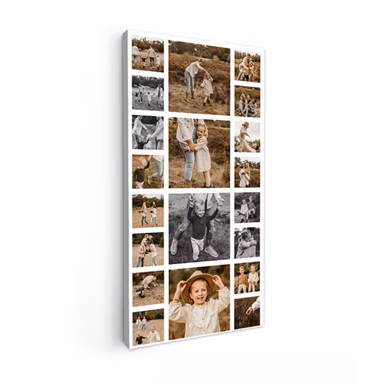 Canvas collage - Staand - 20 foto's — 1