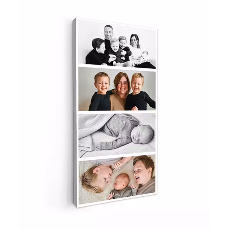 Canvas collage - Staand - 4 foto's — 1