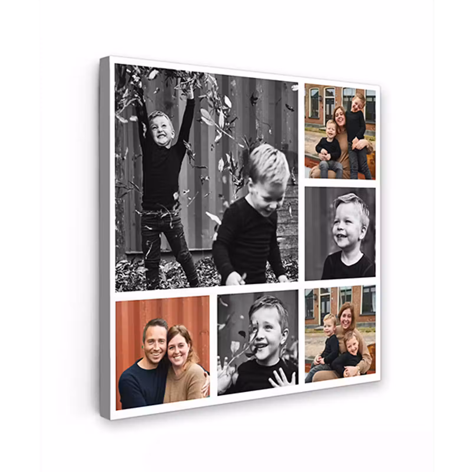 Canvas collage - Vierkant - 6 foto's — 1
