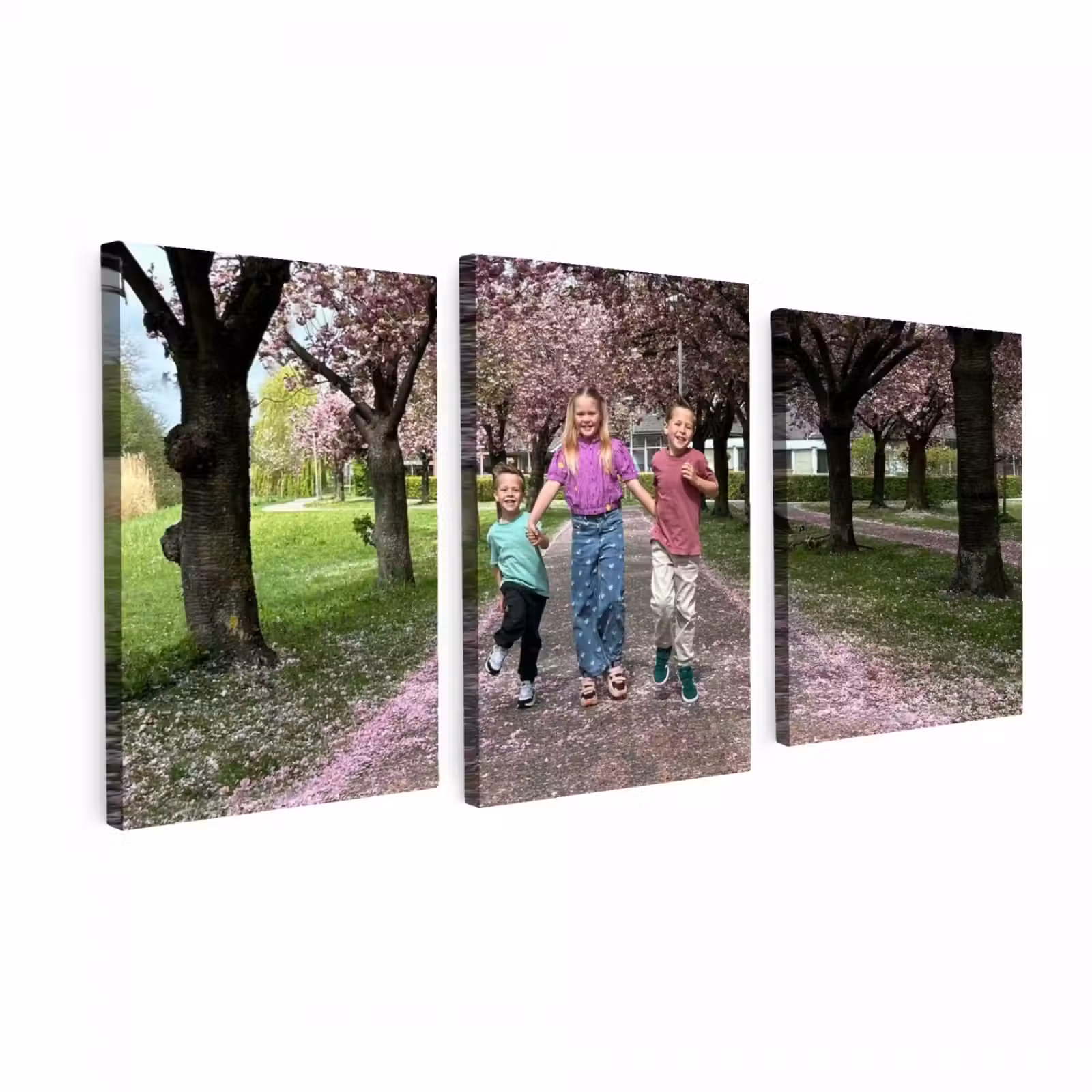 Canvas drieluik - 120x60 cm — 1