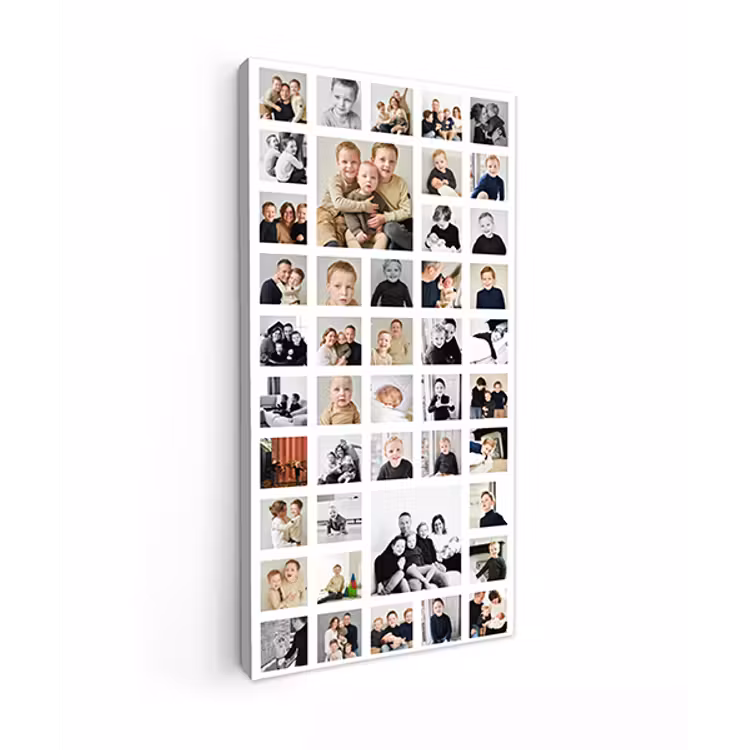 Canvas collage - Staand - 44 foto's — 1