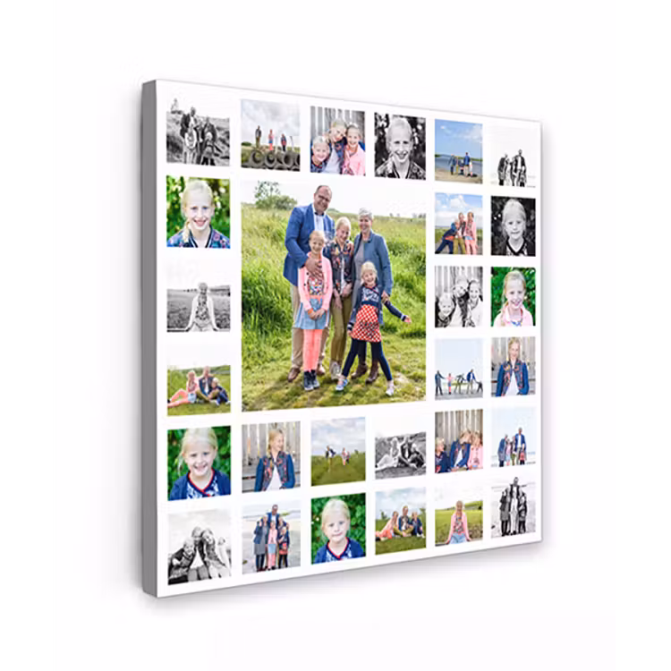 Canvas collage - Vierkant - 28 foto's — 1