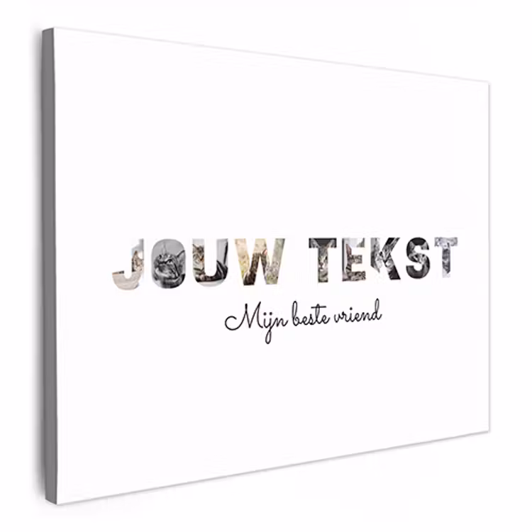 Canvas - Eigen tekst — 1