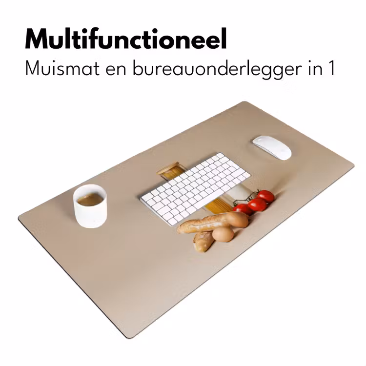 Bureau onderlegger - Spaghetti - Melk - Tomaten - Eieren - Brood — 6