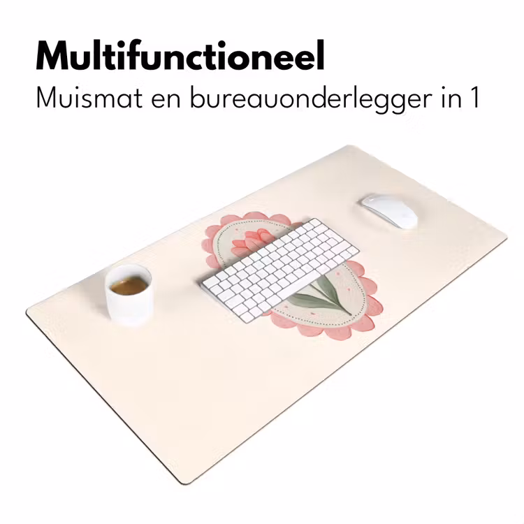 Bureau onderlegger - Tulp - Lijst - Ovaal - Illustratie — 6