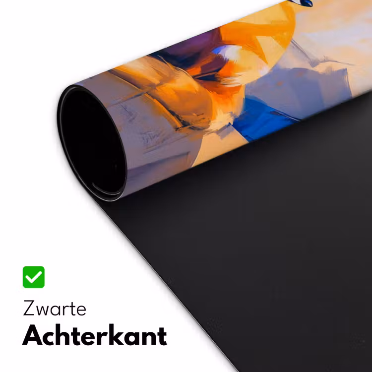 Bureau onderlegger - Vos - Oranje - Vormen - Abstract — 4