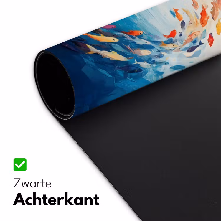 Bureau onderlegger - Zee - Vissen - Kleurrijk - Dynamisch — 4