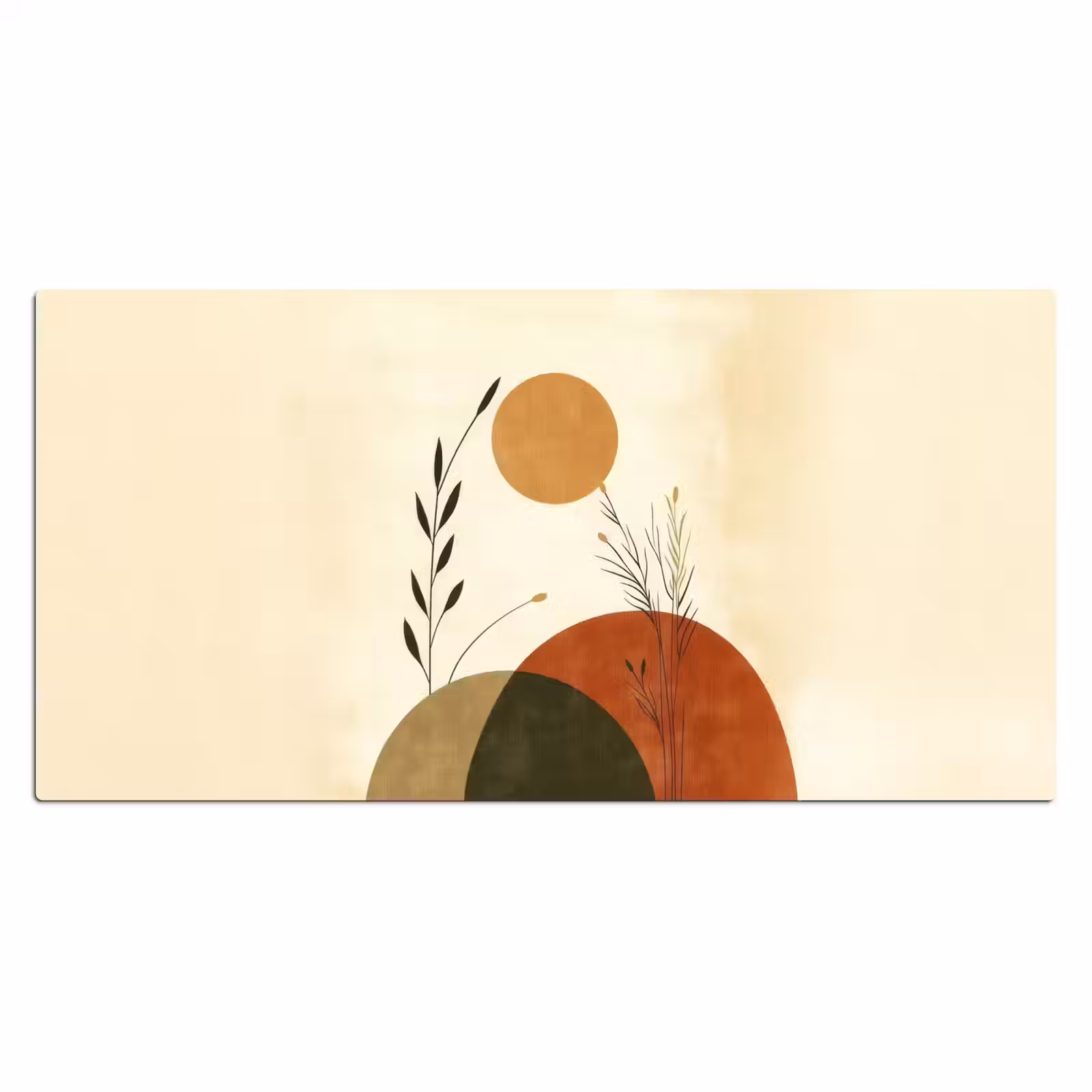 Bureau onderlegger - Planten - Abstract - Vormen — 1