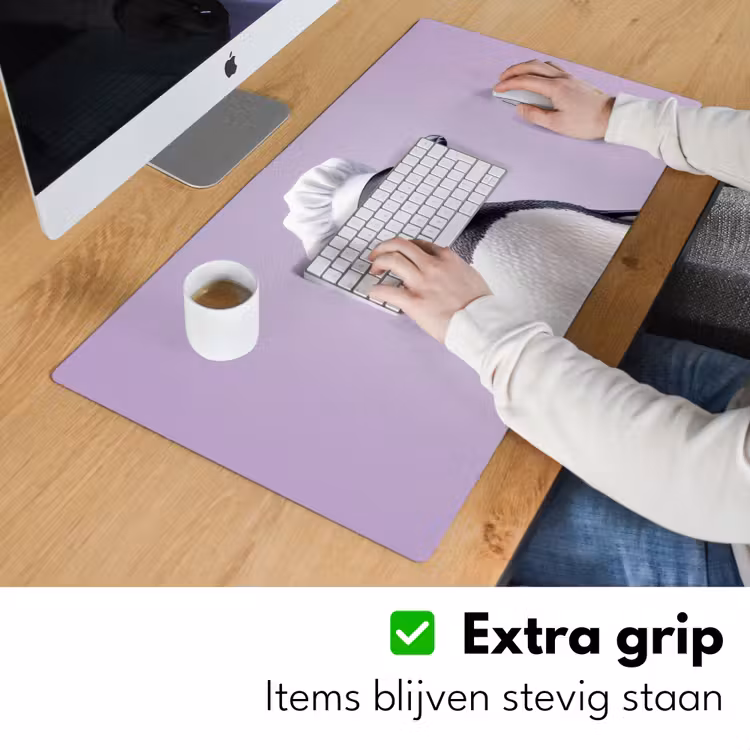 Bureau onderlegger - Pinguïn - Koksmuts - Lief - Paars — 5