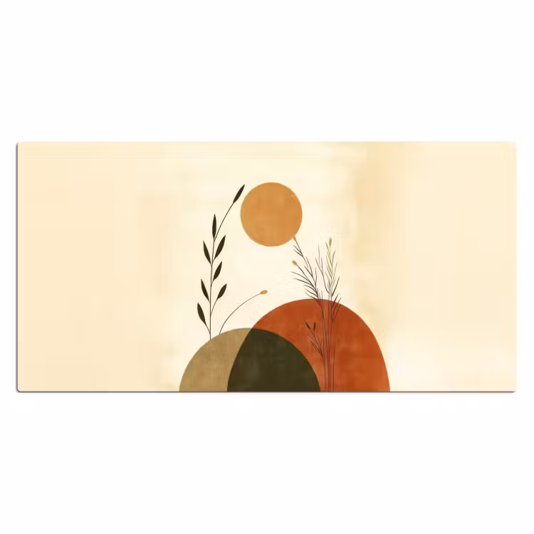 Bureau onderlegger - Planten - Abstract - Vormen — 1