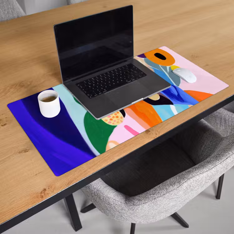 Bureau onderlegger - Portret - Vrouw - Modern — 2