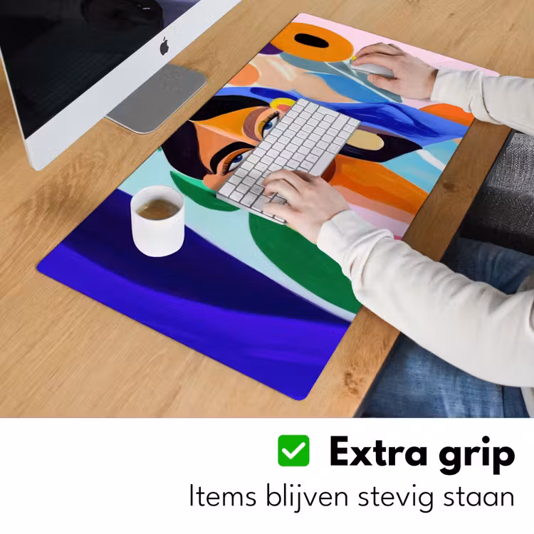 Bureau onderlegger - Portret - Vrouw - Modern — 5