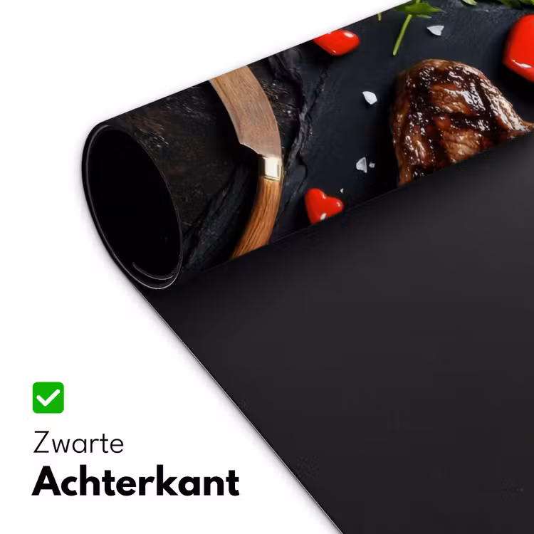 Bureau onderlegger - Steak - Hart - Bestek — 4