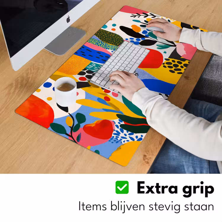 Bureau onderlegger - Stippen - Vormen - Modern - Kleuren — 5