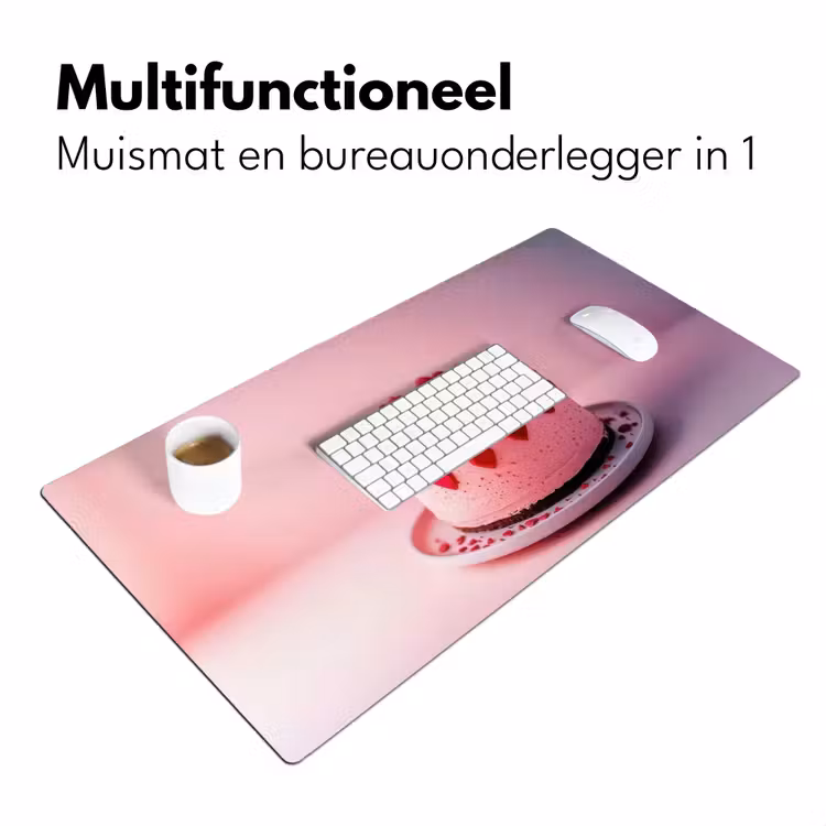 Bureau onderlegger - Taart - Hart - Roze — 6